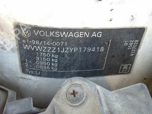 Front right interior door handle VW GOLF IV (1J1)  | BP3212607I14 