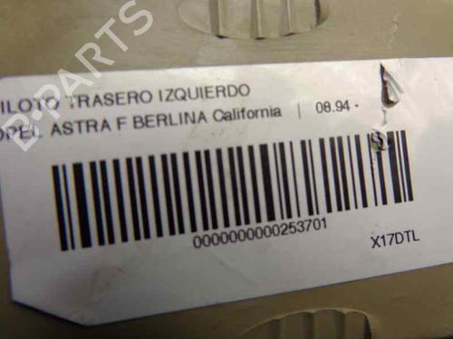 Left taillight OPEL ASTRA F Saloon (T92) 1.7 TD (F19, M19) | BP213097C34 