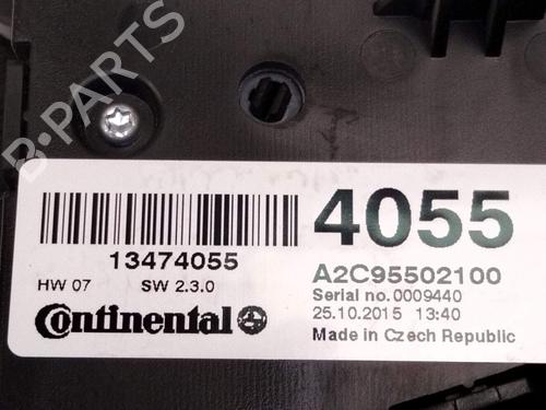Climate control OPEL ZAFIRA TOURER C (P12) 2.0 BiTurbo CDTI (75) | BP27517291I5 - Image 3