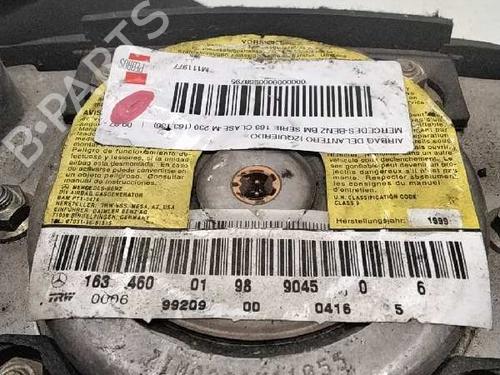 Driver airbag MERCEDES-BENZ M-CLASS (W163) ML 230 (163.136) | BP610873C9