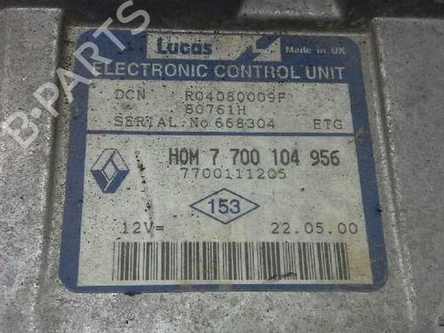Engine control unit (ECU) RENAULT CLIO II (BB_, CB_) 1.9 D (B/CB0E, BB0J) | BP199923M57 