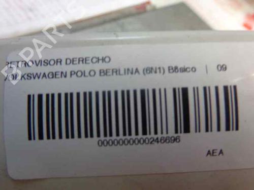 Right mirror VW POLO III (6N1)  | BP742456C27 