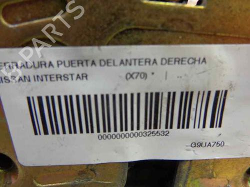 Front right lock NISSAN INTERSTAR Van (X70)  | BP609140C97 