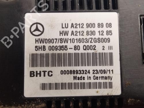 Climate control MERCEDES-BENZ E-CLASS (W212)  | BP16476088I5 