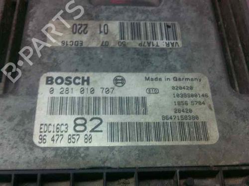 Engine control unit (ECU) PEUGEOT 206 Hatchback (2A/C)  | BP151026M57 