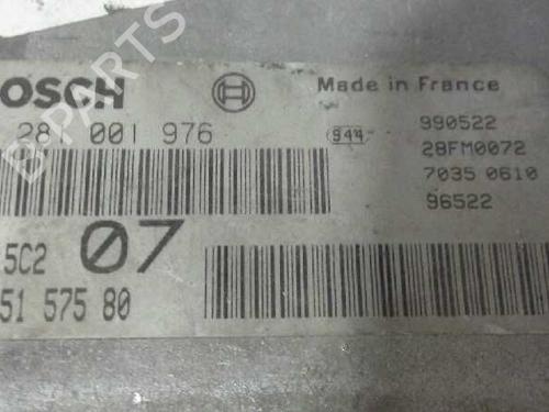 Engine control unit (ECU) CITROËN XSARA (N1)  | BP151716M57 