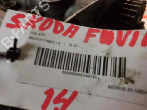 Cylinder head SKODA FABIA I (6Y2) 1.4 16V | BP10976651M5 