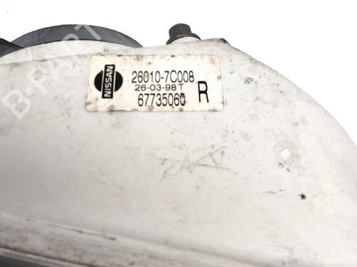 Right headlight NISSAN VANETTE CARGO Van (HC 23) 1.6 i | BP29570183C29 