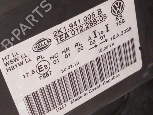 Left headlight VW CADDY II Box Body/MPV (9K9A) | BP10416514C28