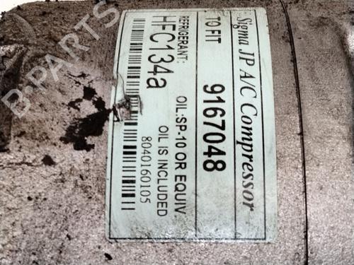 AC compressor OPEL AGILA (A) (H00) 1.0 12V (F68) | BP28124355M34 