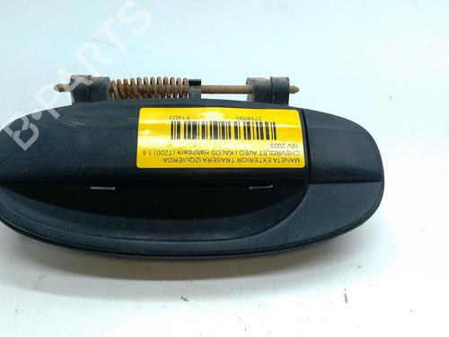 Used Rear left exterior door handle Rear left exterior door handle CHEVROLET AVEO / KALOS Hatchback (T200) 1.4 16V (94 hp) 33287791 33287791