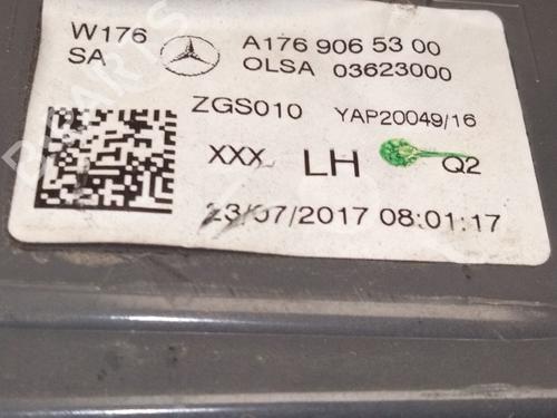 Left taillight MERCEDES-BENZ A-CLASS (W176) A 200 CDI / d (176.008) | BP26663133C34 