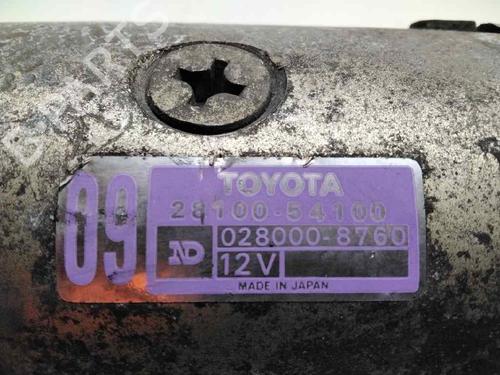 Starter TOYOTA LAND CRUISER (_J7_, _JL7_) 2.4 TD (LJ70_, LJ73_, LJ70RV) | BP11680647M8 