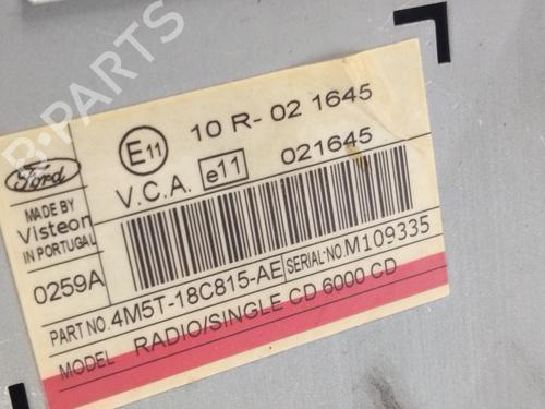 Radio FORD FOCUS II (DA_, HCP, DP) 1.6 TDCi | BP18106317E6 