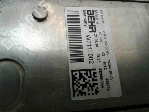 Oil radiator MERCEDES-BENZ A-CLASS (W176) A 180 CDI (176.000) | BP14310892M33 - Image 2