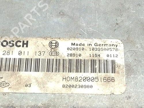 Engine control unit (ECU) RENAULT KANGOO (KC0/1_) 1.9 dCi 4x4 (KC0V) | BP39668665M57 - Image 3
