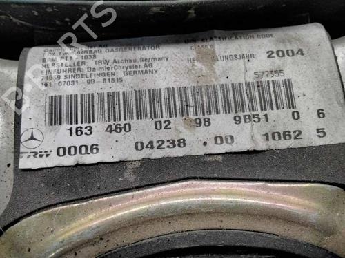 Driver airbag MERCEDES-BENZ M-CLASS (W163)  | BP243097C9 