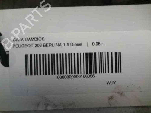 Gearbox PEUGEOT 206 Hatchback (2A/C) 1.9 D | BP213844M3 