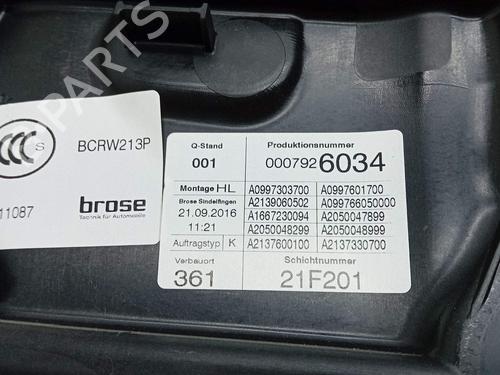 Rear left window mechanism MERCEDES-BENZ E-CLASS (W213) E 220 d (213.004) | BP25995823C24 - Image 3