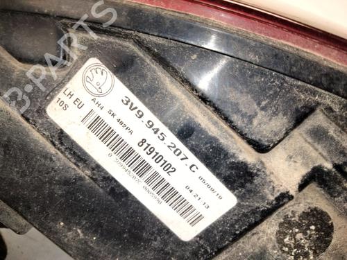 Left taillight SKODA SUPERB III (3V3) 2.0 TDI | BP31096474C34 
