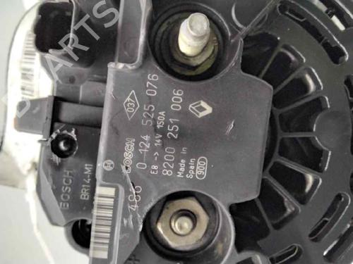 Alternator RENAULT LAGUNA II Grandtour (KG0/1_)  | BP8524652M7 