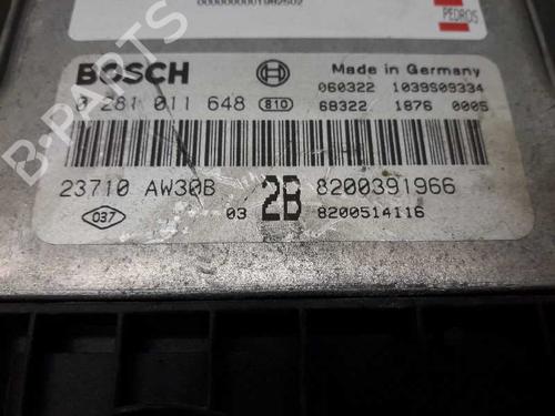 Engine control unit (ECU) RENAULT MEGANE II Saloon (LM0/1_)  | BP6252962M57 