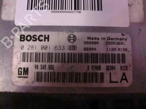 Engine control unit (ECU) OPEL VECTRA B (J96) 2.0 DI 16V (F19) | BP185700M57 