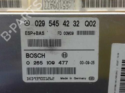 Electronic module MERCEDES-BENZ A-CLASS (W168) A 140 (168.031, 168.131) | BP14312149M83 