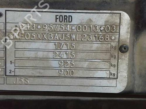Left mirror FORD COURIER Pickup 1.8 D | BP1795843C26 