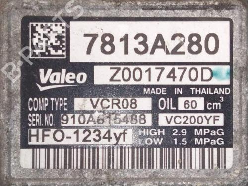 AC compressor MITSUBISHI MIRAGE / SPACE STAR VI Hatchback (A0_A) 1.0 (A05A) | BP32669229M34 - Image 2