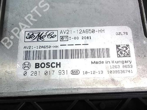 Engine control unit (ECU) FORD FIESTA VI (CB1, CCN)  | BP10729772M57 