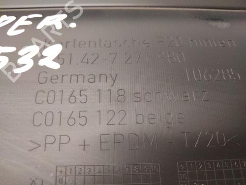 Rear right panel BMW 1 (F20) 118 d | BP16112305C61 