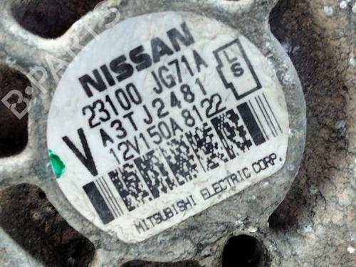 Alternator NISSAN QASHQAI / QASHQAI +2 I (J10, NJ10, JJ10E)  | BP16122790M7 