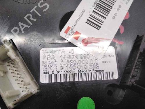 Climate control PEUGEOT 807 (EB_)  | BP9554072I5 