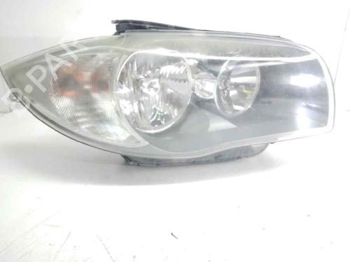 Used Right headlight BMW 1 (E81) 118 d (143 hp) 16223489