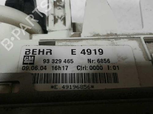 Climate control OPEL MERIVA A MPV (X03)  | BP10060595I5 