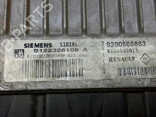 Engine control unit (ECU) RENAULT MEGANE II (BM0/1_, CM0/1_)  | BP151041M57 
