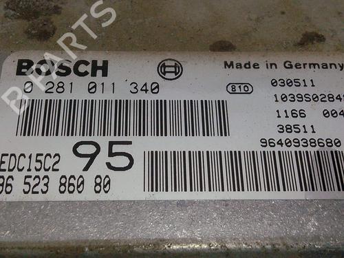 Engine control unit (ECU) CITROËN C5 I (DC_) 2.0 HDi (DCRHZB, DCRHZE) | BP38484664M57 - Image 3