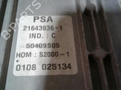 Engine control unit (ECU) CITROËN XSARA PICASSO (N68) 1.8 16V | BP151596M57 