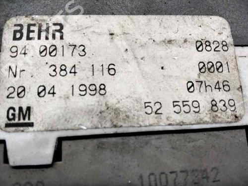 Climate control OPEL ASTRA G Hatchback (T98)  | BP2963519I5 