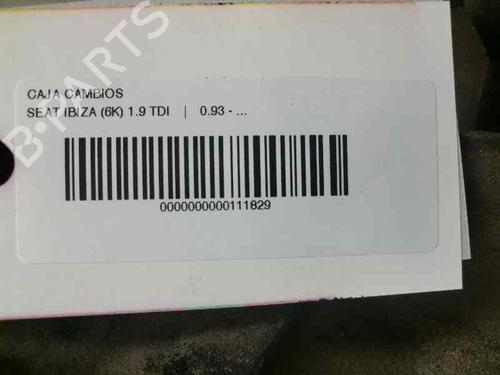 Gearbox SEAT IBIZA II (6K1) 1.9 TDI | BP213886M3 