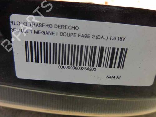 Right taillight RENAULT MEGANE I Coach (DA0/1_) 1.6 16V (DA0B, DA04, DA11) | BP1416029C35 