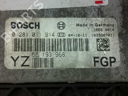 Engine control unit (ECU) OPEL VECTRA C (Z02)  | BP610293M57 