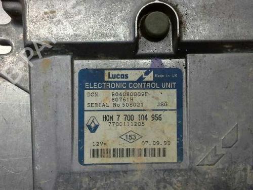 Computer motormanagement RENAULT CLIO II (BB_, CB_) 1.9 D (B/CB0E, BB0J) | BP150941M57 