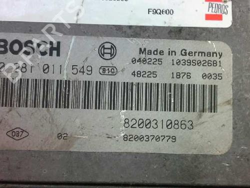 Engine control unit (ECU) RENAULT MEGANE II (BM0/1_, CM0/1_) | BP151735M57