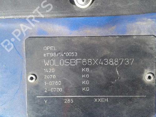 Tændspole OPEL CORSA B (S93)  | BP4560616M94 