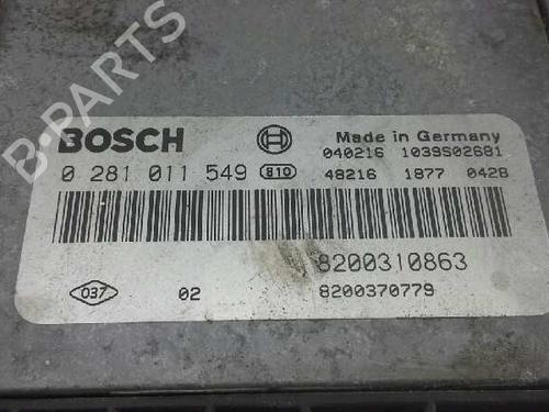 Engine control unit (ECU) RENAULT GRAND SCÉNIC II (JM0/1_)  | BP1659584M57 