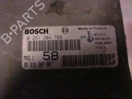 Engine control unit (ECU) CITROËN SAXO (S0, S1) 1.1 X, SX | BP156098M57 
