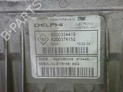 Engine control unit (ECU) RENAULT MEGANE II (BM0/1_, CM0/1_)  | BP151770M57 