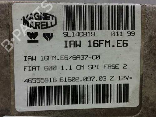 Engine control unit (ECU) FIAT SEICENTO / 600 (187_)  | BP1187973M57 